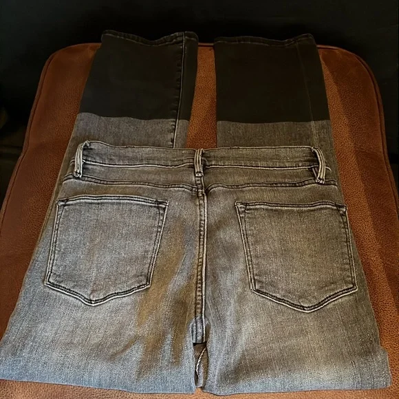 Frame LeHigh Straight Sleepy Hollow Two-Tone Jeans              *All jeans BOGO* - Picture 3 of 16